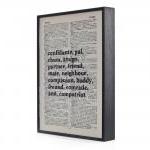 Friendship Typographic Art ..