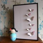 Framed Butterfly Art - hand..