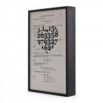 Altered Book Art Geeky Math..