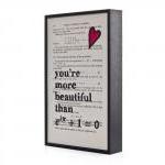 Altered Book Art Geeky Math..