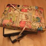 Altered Book Art Geeky Math..