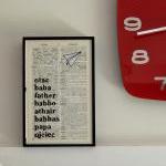 Fathers Day Typographic Art..